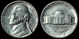 USA, 5 Cents 1988P, KM A192, stan II