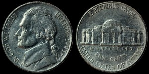 USA, 5 Cents 1993P, KM A192, stan II