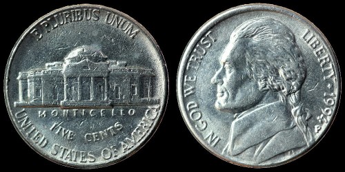 USA 5 cents 1994P KM A192 st II.jpeg