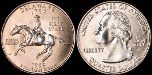 USA, 25 Cents 1999 P, KM 293, Delaware.jpg