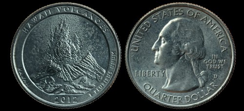 USA 25 cents 2012D km hawaii volcanoes km 522 st I.jpeg