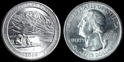 USA 25 cents 2014D great sand dunes km 569 stan I.jpeg