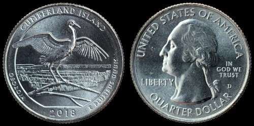 USA 25 cents 2018D Gumberland Island - Georgia Stan I.jpeg