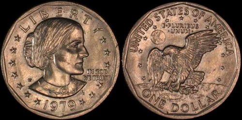 USA, 1 Dollar 1979 P, Susan B. Anthony, KM 207.jpg