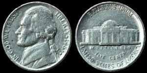 USA, 5 Cents 1983D, KM A192, Stan II-
