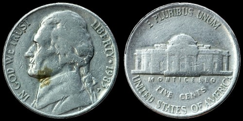 USA 5 cents 1983P KM A192.jpeg