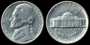 USA, 5 Cents 1986P, KM A192, Stan II