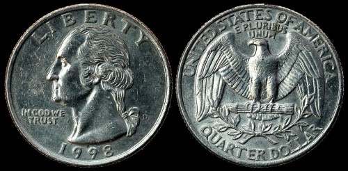 USA 25 cents 1998D km A164a.jpeg