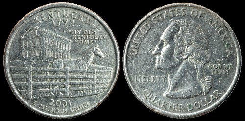 USA 25 cents 2001P Kentucky km 322.jpeg