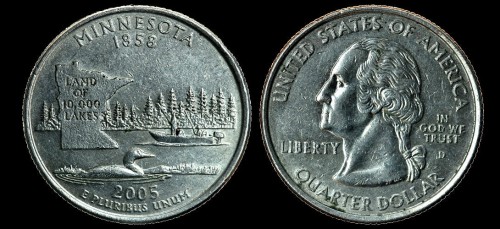 USA 25 cents 2005D Minnesota km 371.jpeg