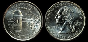 USA, 25 cents 2009P Puerto Rico, KM 446, stan I