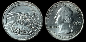 USA, 25 Cents 2014 D Shenandoah - Virginia, KM 567, stan I