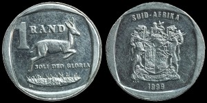 Afryka Południowa - RPA, 1 Rand , KM 164, stan I