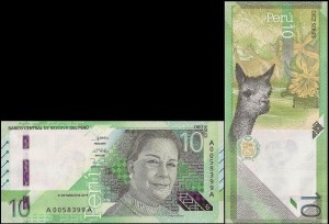 PERU, 10 SOLES 2019, seria A, Pick W196