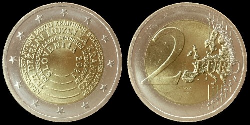 E Słowenia 2 euro 2021 Muzeum Narodowe 1821-2021.jpeg