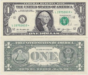 STANY ZJEDNOCZONE 1 DOLLAR 2013, L - San Francisco, zastępczy *, Pick 537r