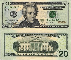 STANY ZJEDNOCZONE 20 DOLLARS 2017, L2 - San Francisco, zastępczy *, Pick 546r