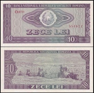 RUMUNIA, 10 LEI 1966 Pick 94a2