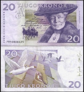SZWECJA 20 KRONOR (200)7 Pick 63c