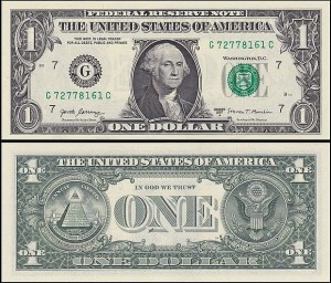 STANY ZJEDNOCZONE 1 DOLLAR 2017A, G - Chicago, Pick 544
