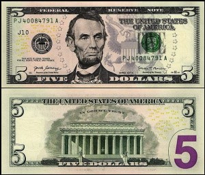 STANY ZJEDNOCZONE 5 DOLLARS 2017A, J10 - Kansas City, Pick 545A