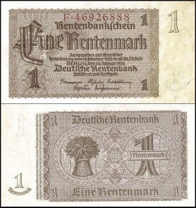NIEMCY, 1 RENTENMARK 1937 Pick 173b1