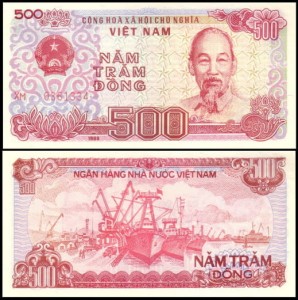 WIETNAM, 500 DONG 1988 Pick 101b