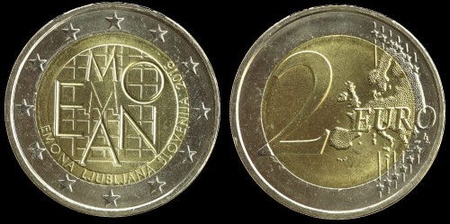 Euro-Słowenia, 2 Euro 2015, Emona - Lublana , Stan 1.jpeg