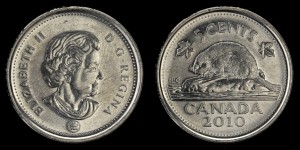 Kanada, 5 Cents 2010, KM 491, stan I