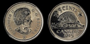 Kanada, 5 Cents 2015, KM 491, stan I