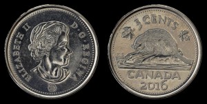 Kanada, 5 Cents 2016, KM 491, stan I