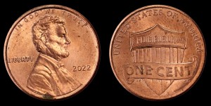  USA, 1 Cent 2022, KM 469, Stan I