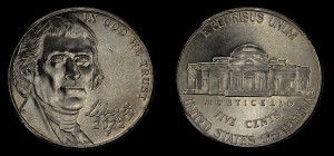  USA, 5 Cents 2022P, KM A192, Stan I