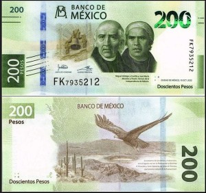MEKSYK, 200 PESOS 10.X.2022, Pick W135