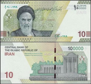 IRAN, 100000 RIALS (2021-2023) Pick W163(1)