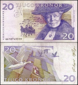 SZWECJA 20 KRONOR (200)6 Pick 63c