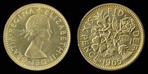 Anglia, 6 Pensów, KM 903, Elżbieta II