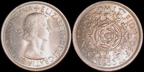 Anglia,2 Shillings Różne roczniki, KM 906.jpeg