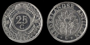 Antyle Holenderskie, 25 Cents 1999, KM 35