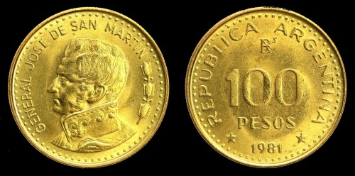 Argentyna 100 Pesos , KM 85a , 2.5zł.jpeg