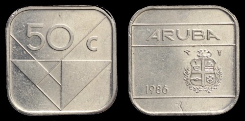 Aruba 50 Centów 1986 , KM 4 , 4zł.jpeg