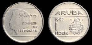 Aruba, 1 Florin RR, KM 5