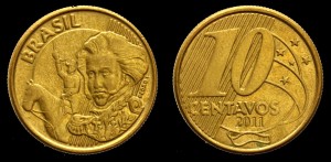 Brazylia, 10 Centavos 2011, Pedro, KM 649.2
