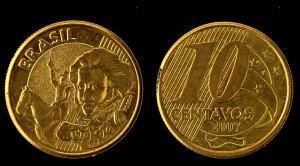 Brazylia, 10 Centavos 2007, Pedro, KM 649.2