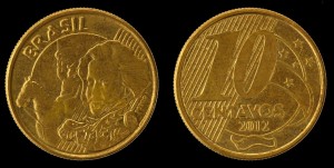 Brazylia, 10 Centavos 2012, Pedro, KM 649.2