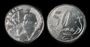 Brazylia, 50 Centavos 2003, KM 651a