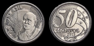 Brazylia, 50 Centavos 2013, KM 651a