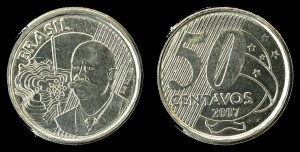 Brazylia, 50 Centavos 2007, KM 651a 