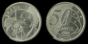 Brazylia, 50 Centavos 2009, KM 651a
