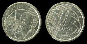 Brazylia, 50 Centavos 2010,  KM 651a